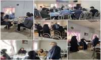 دیدار و نشست صمیمی رئیس حوزه ریاست دانشگاه با دانشجویان دانشکده بهداشت