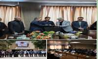 مراسم تکریم و معارفه روسای قدیم و جدید دانشکده بهداشت 