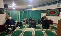 برگزاری مراسم هفتگی زیارت عاشورا در دانشکده بهداشت