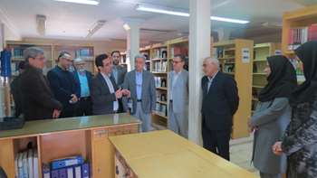 بازدید اعضای هیات ارزشیابی و برنامه ریزی رشته مدیریت خدمات بهداشتی و درمانی از دانشکده بهداشت البرز